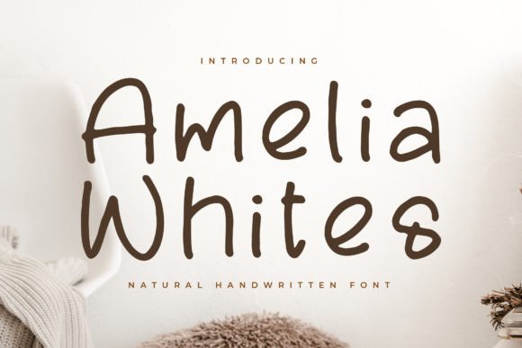 Amelia Whites: The Natural Handwritten Font for Brands