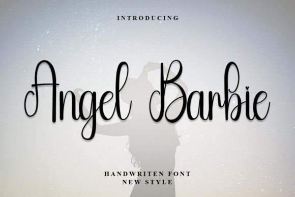 Angel Barbie: A Charming Handwritten Font for Crafters