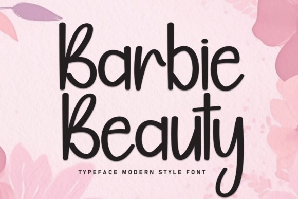 Barbie Beauty: A Sweet Handwritten Font for Editors