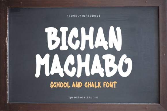 Bichan Machabo: A Sweet Handwritten Font for Brands