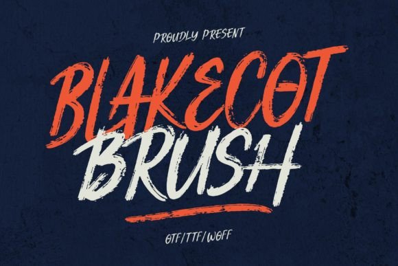 Blakecot Brush: The Handwritten Font for Modern Marketers