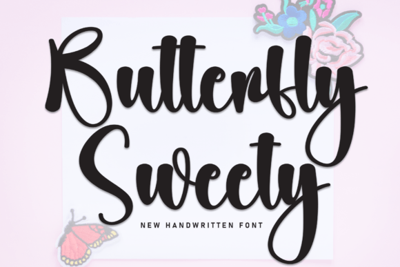 Butterfly Sweety: A Sweet Handwritten Font Review