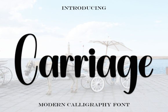 Carriage: A Sweet Handwritten Font for Web Design
