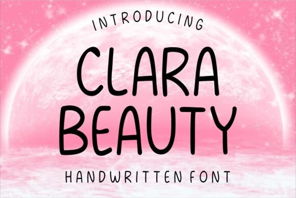 Clara Beauty: A Sweet Handwritten Font for Web Design