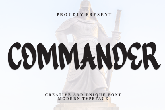 Commander: A Sweet Handwritten Font for Makers