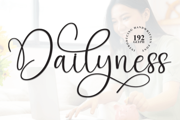 Dailyness: A Playful Handwritten Font for Branding