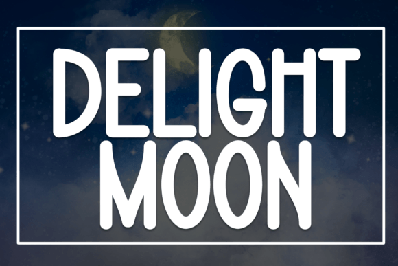 Delight Moon: A Sweet Handwritten Font for Makers