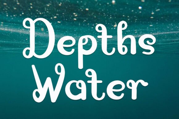 Depths Water: A Review of the Elegant Script Typeface