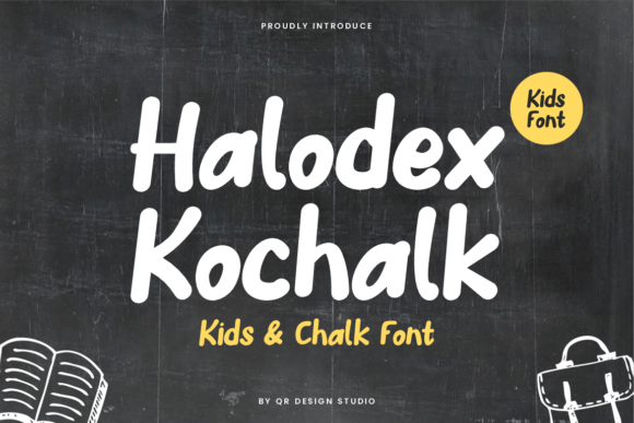Halodex Kochalk: A Friendly Script Font for Brands