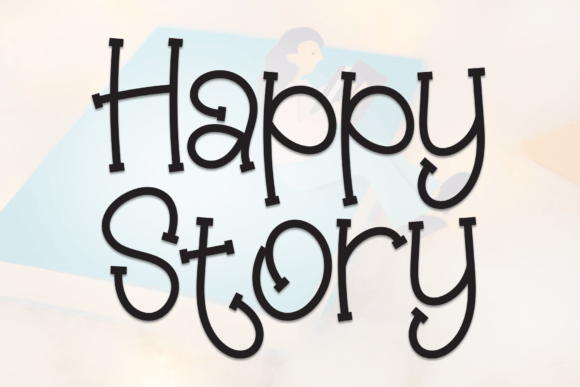 Happy Story: A Sweet Handwritten Font for Branding
