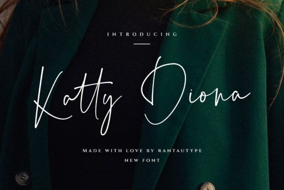 Katty Diona: A Modern Signature Font for Your Brand