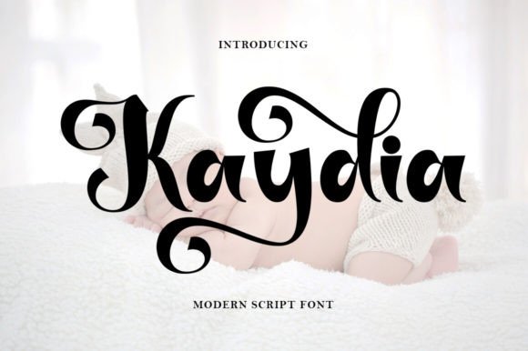 Kaydia: A Sweet Handwritten Font for Campaigns
