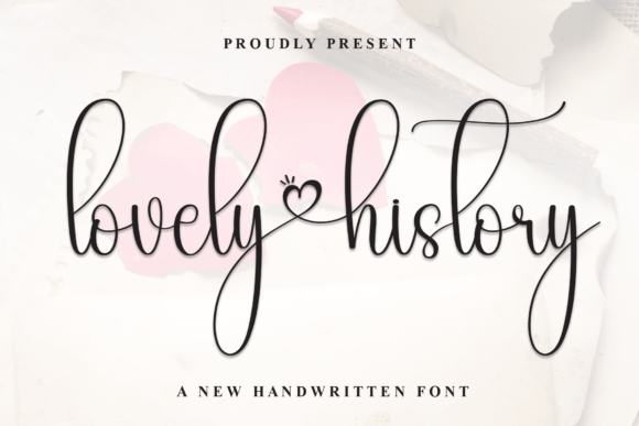 Lovely History: A Sweet Handwritten Font for Web Design