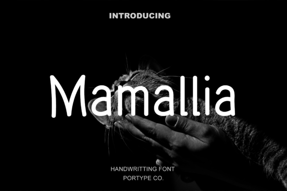 Mamallia: A Flowing Handwritten Font for Makers