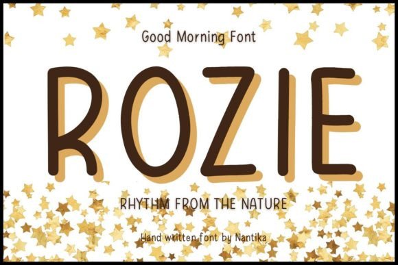 Rozie: A Hand-Crafted Script Font for Nature Brands
