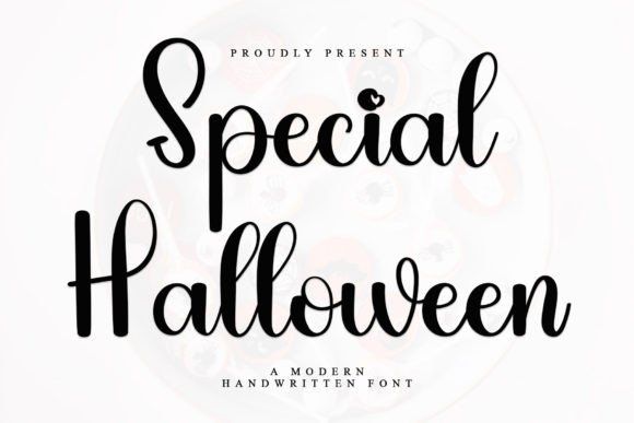 Special Halloween: A Stylish Script Font for Makers