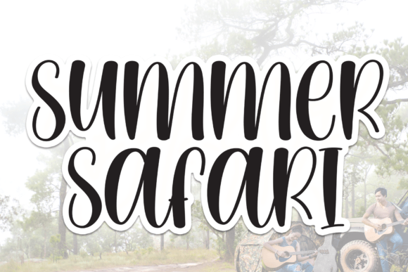 Summer Safari: The Sweet Handwritten Font for Brands