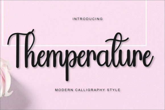 Themperature: A Natural Handwriting Font for Brands